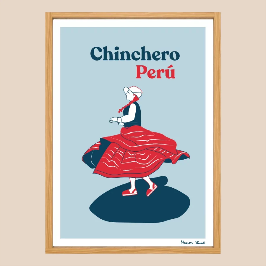 Illustration fait main danseuse