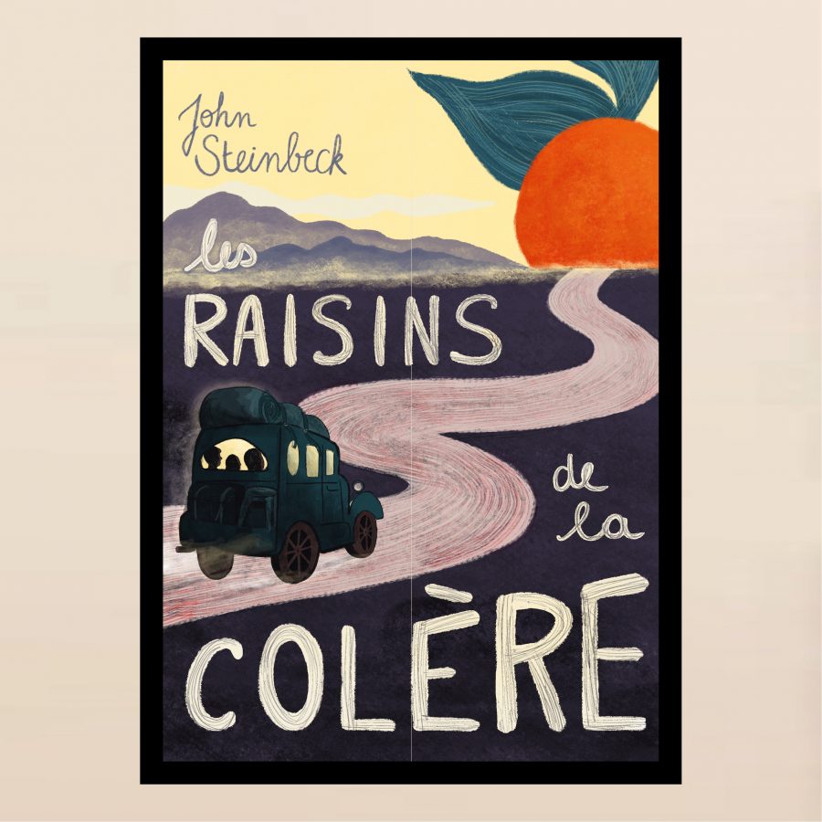 Affiche les raisins de la colère Steinbeck
