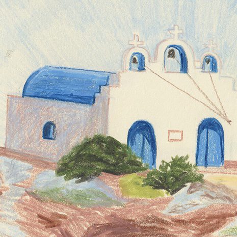 Affiche - Grèce - L’église – Image 2