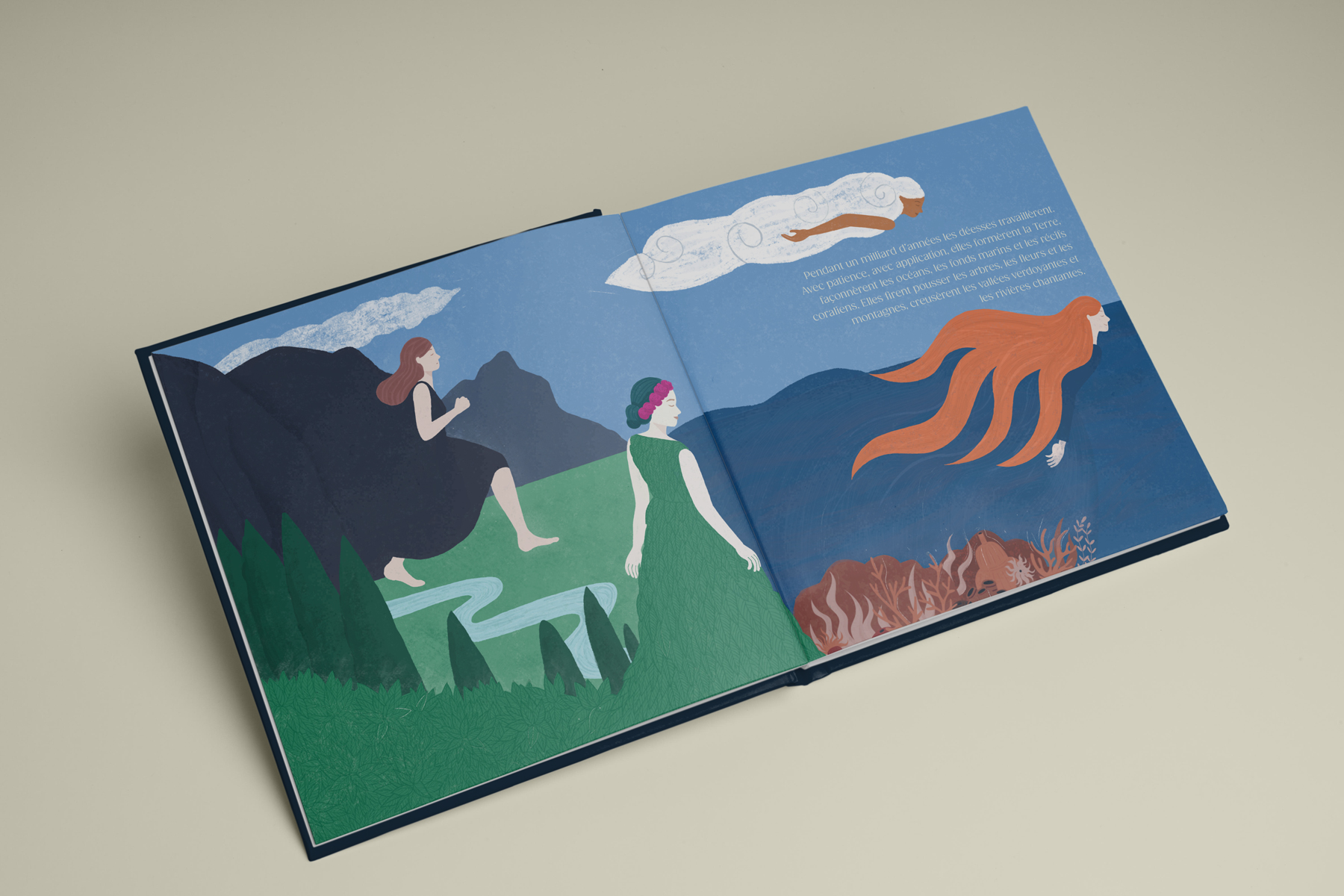 La Nymphe de Paleokastrítsa - Album illustré – Image 3