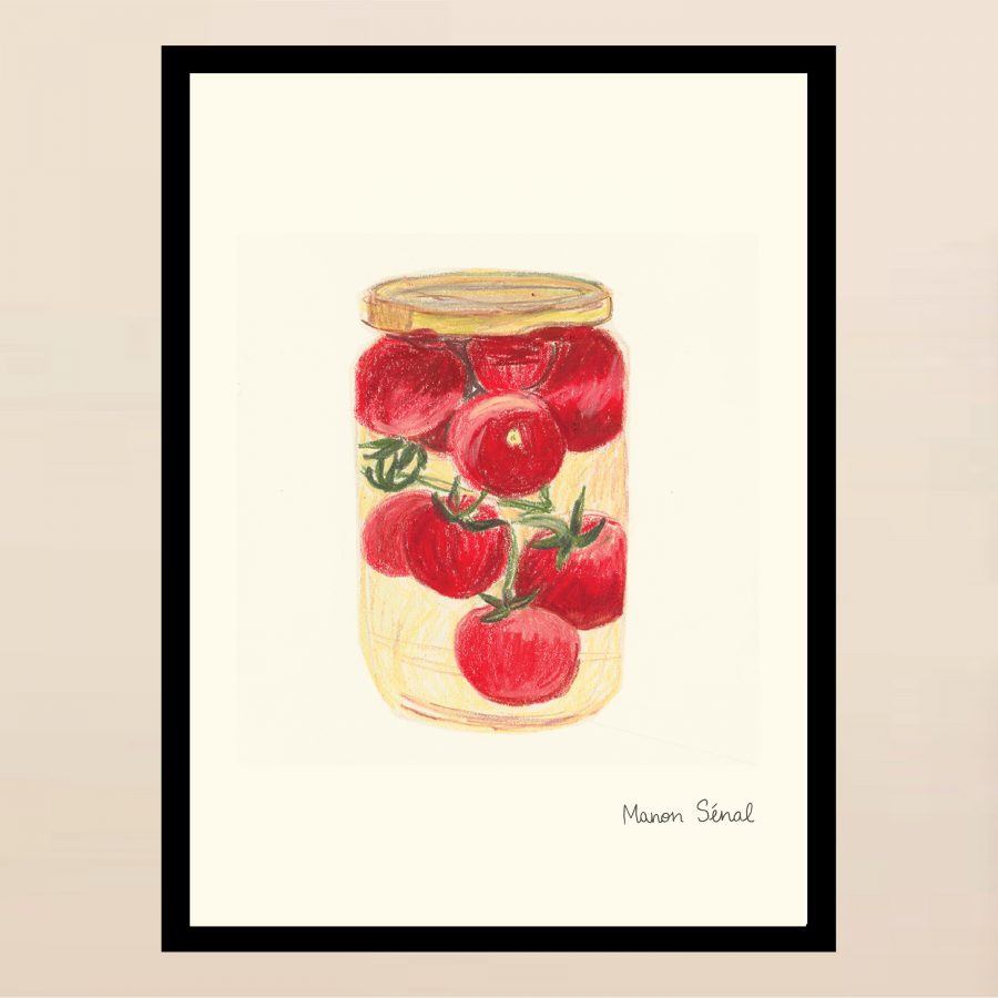 Affiche - Grèce - Le Bocal Tomates