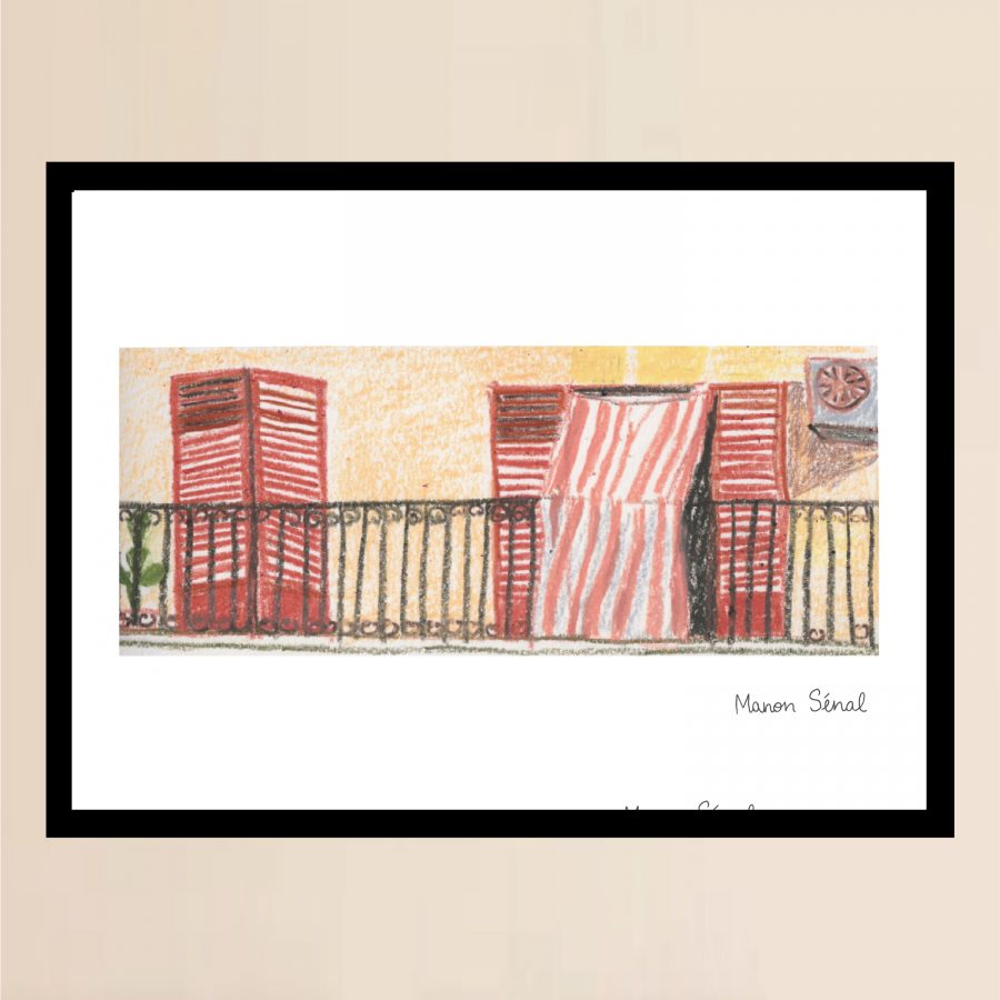 Affiche - Sicile - Le Balcon