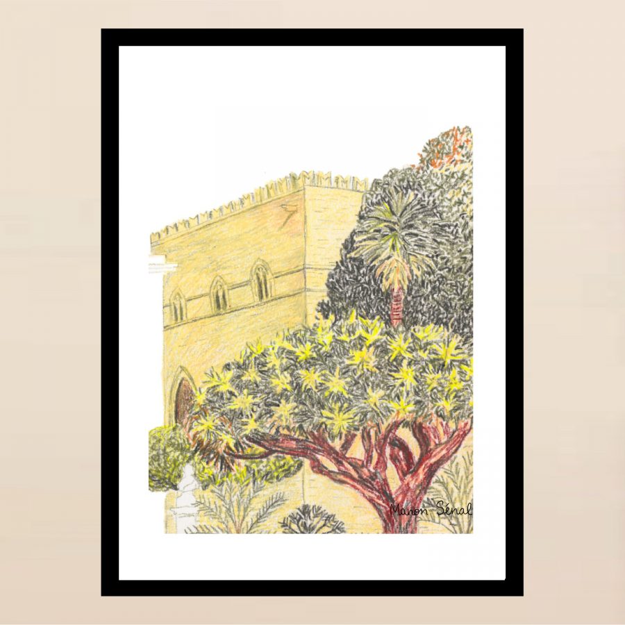 Affiche - Sicile - Palezzo Palermo