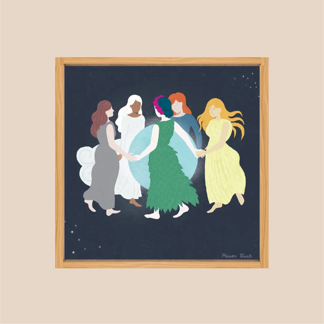 Affiche La Nymphe - La Ronde - décoration chambre d’enfant – Image 2