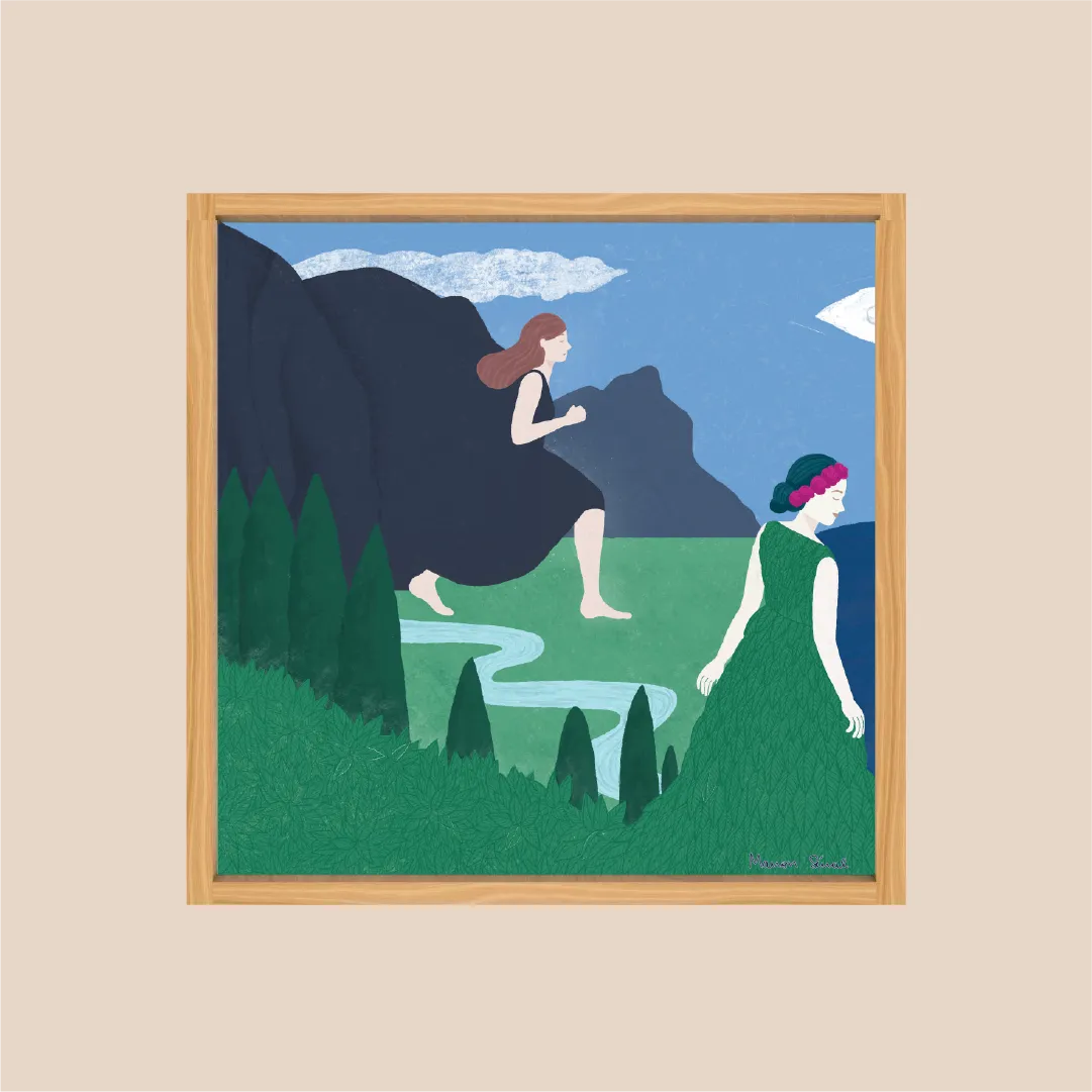 Affiche La Nymphe - Création du monde - décoration chambre d’enfant – Image 2